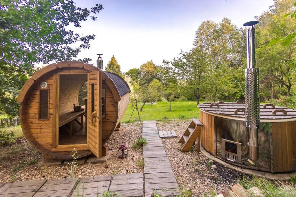 Enjoy Cozy Romance Hills Forest Gardens Views Sauna Whirlpool Bath Jablonne v Podjestedi Екстер'єр фото